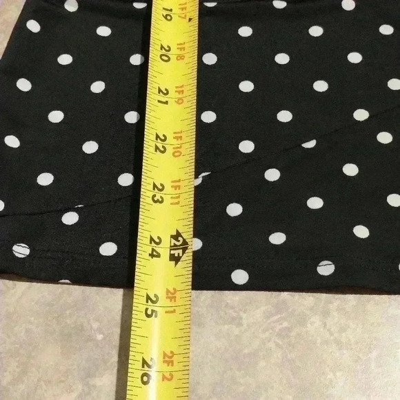 Keren Hart black with white polka dots size M - Picture 2 of 7